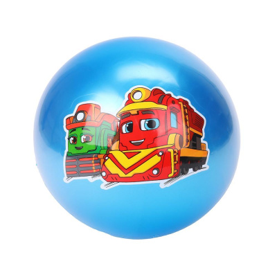 Мяч Паровозики 23 см Играем вместе AD-9(TRAINS) 01